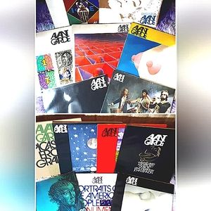 Avant garde 1968-1971 set of 14 vintage magazines